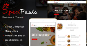 Speci – Ein Restaurant WordPress Layout